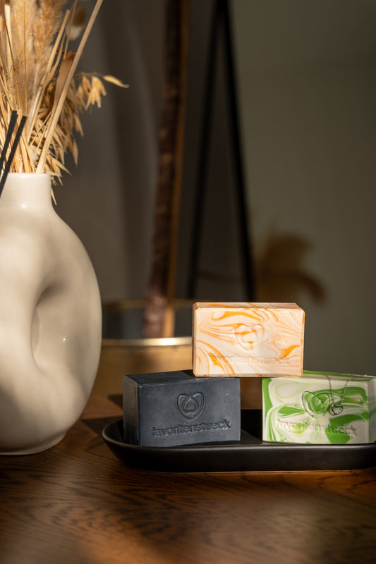 Trio Harmony Set - 3 handgemachte Schmuckseifen